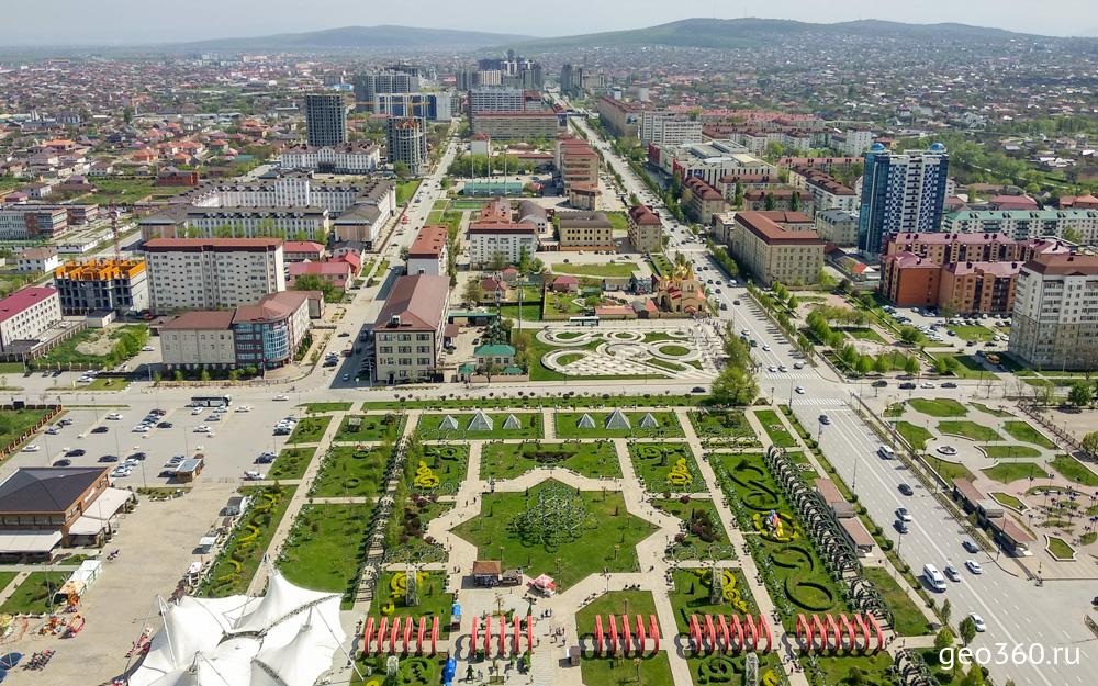 Панорама Грозного