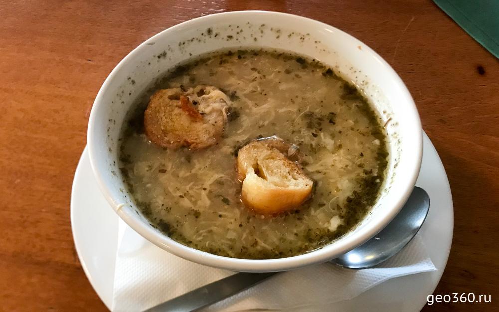Чеснечка с крутонами